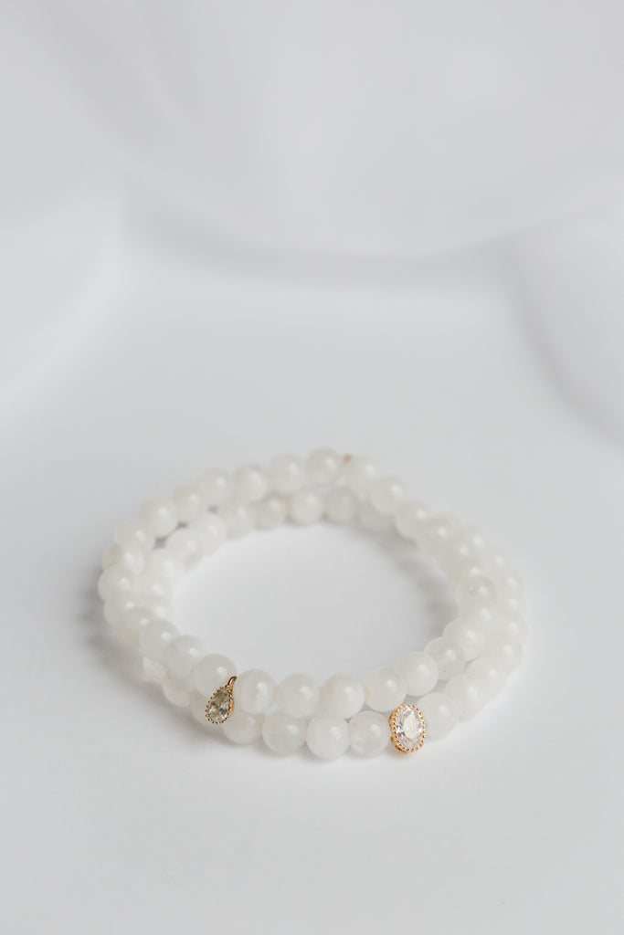 Fly Me to the Moonstone Bracelet - Pretty Sick Designs