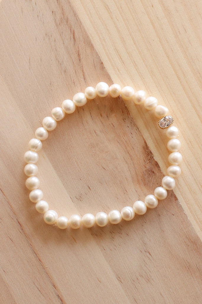Freshwater Pearl Bracelet - Pretty Sick Designs