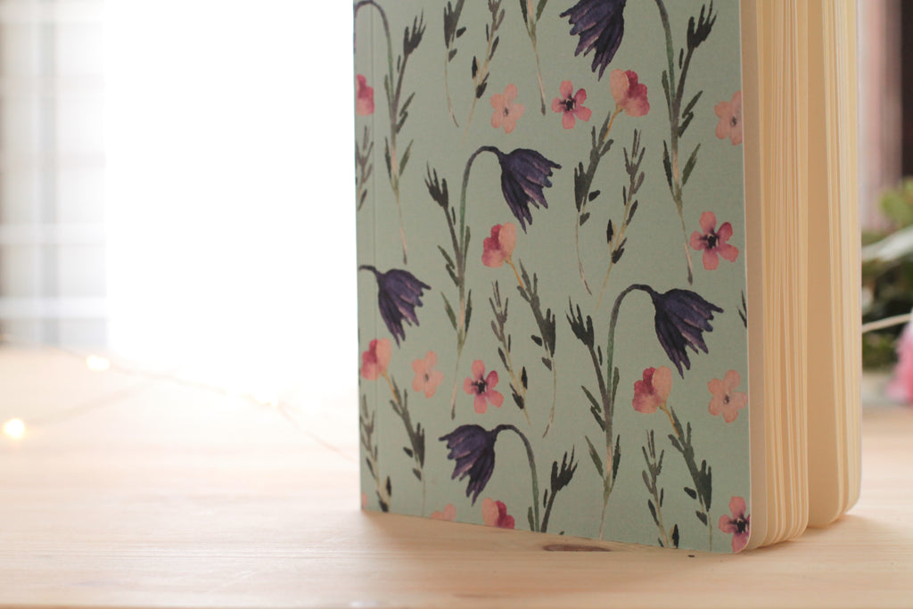 Bullet Floral Notebook - Pretty Sick Designs